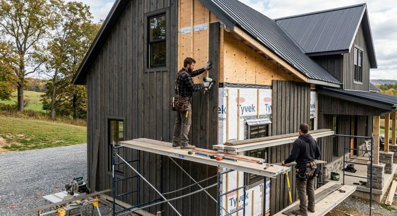 Barn Siding Installation in Hampstead, NH