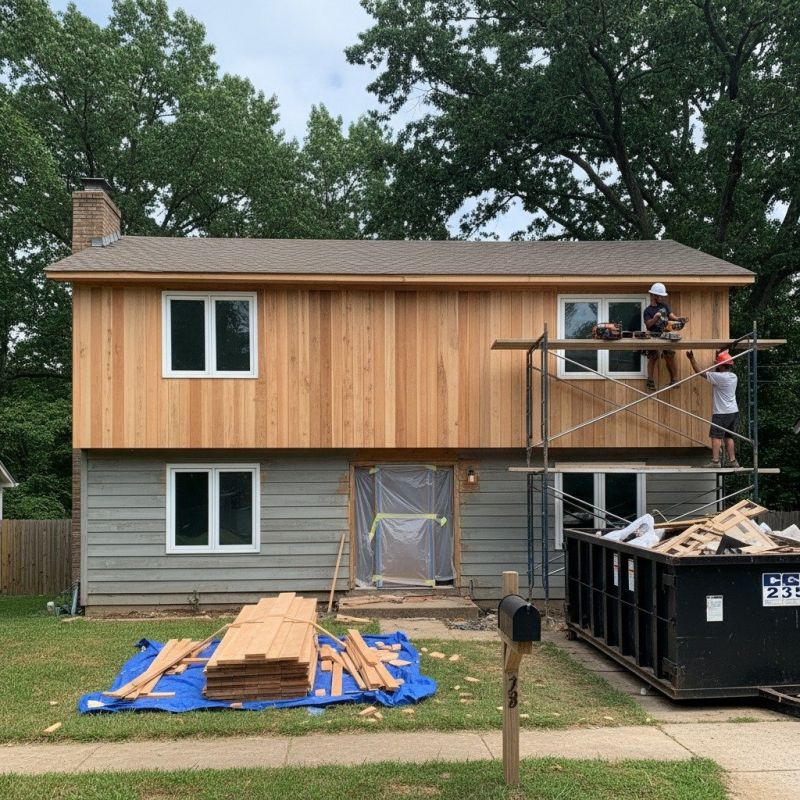 Barn Siding Replacement in Barrington, NH