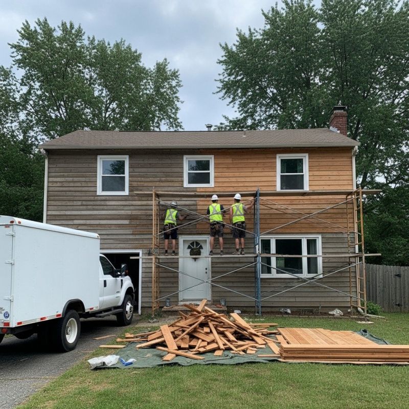 Barn Siding Replacement in Durham, NH