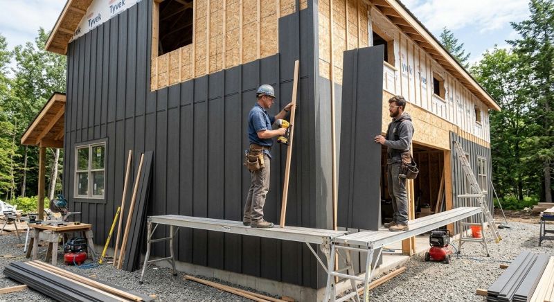 Batten Siding Installation in Amesbury, MA