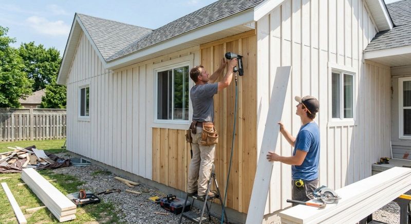 Batten Siding Installation in Durham, NH