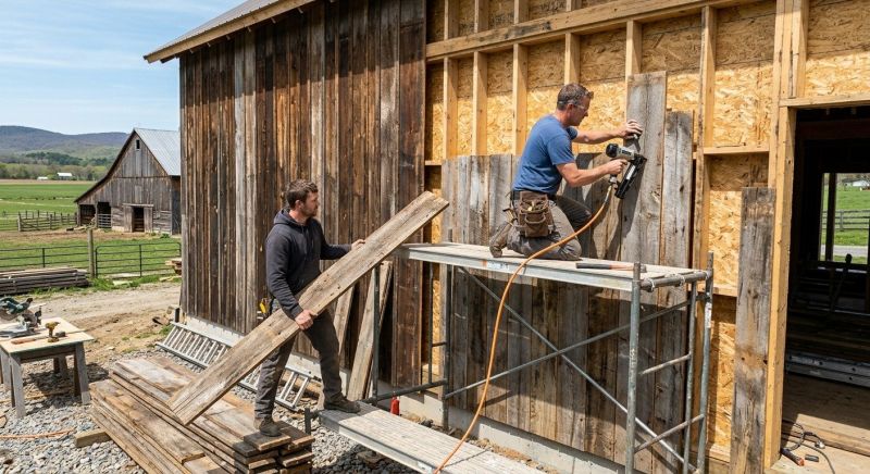 Batten Siding Installation in Haverhill, MA