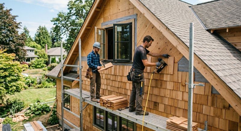Cedar Siding Installation in Epsom, NH