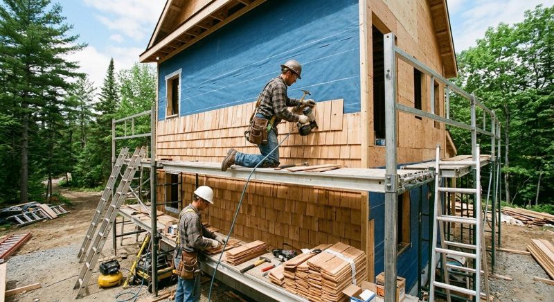 Cedar Siding Installation in Salem, NH