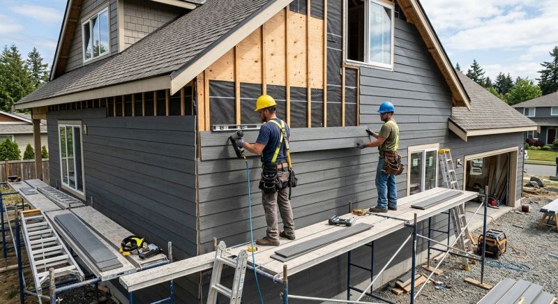 Cement Siding Installation in Bedford, NH