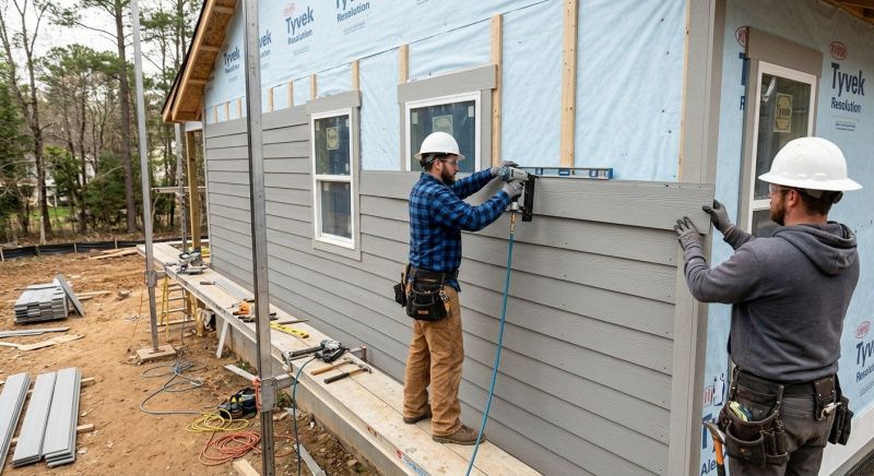 Cement Siding Installation in Eliot, ME