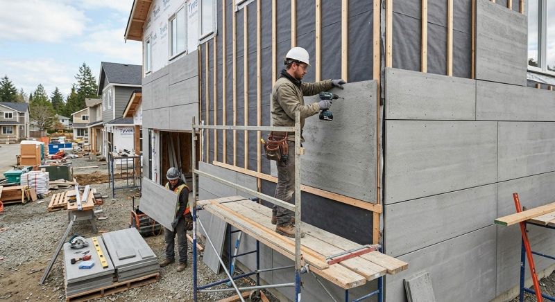 Cement Siding Installation in Groveland, MA