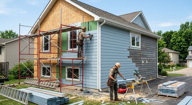 Cement Siding Replacement in Seabrook, NH