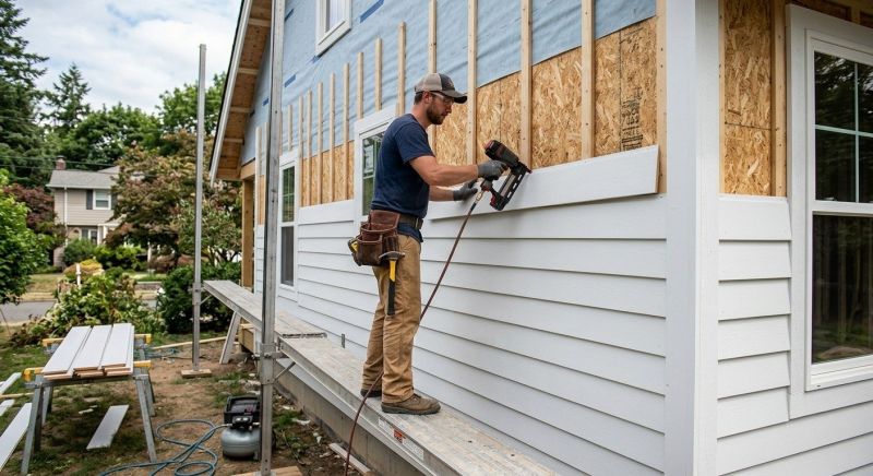 Clapboard Siding Installation in Epping, NH
