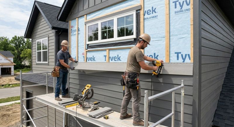Composite Siding Installation in Auburn, NH