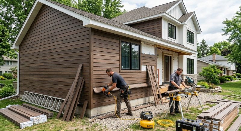 Composite Siding Installation in Sandown, NH