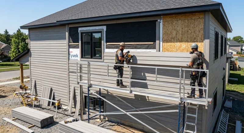 Engineered Siding Installation in Barrington, NH