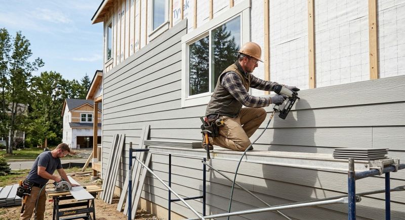 Engineered Siding Installation in Bedford, NH
