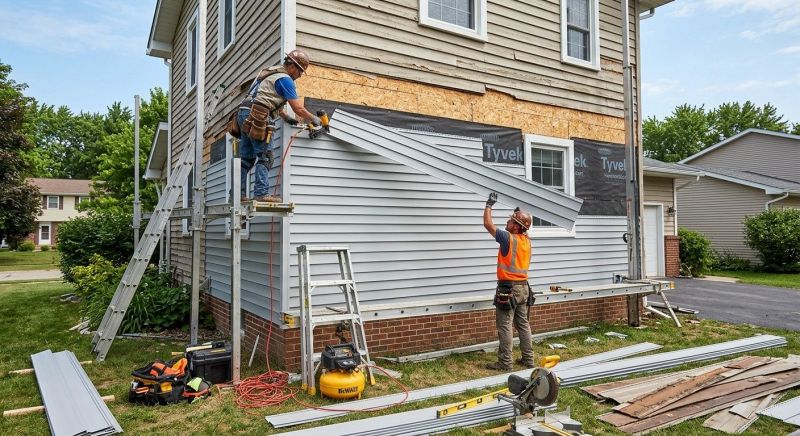 Engineered Siding Installation in Georgetown, MA