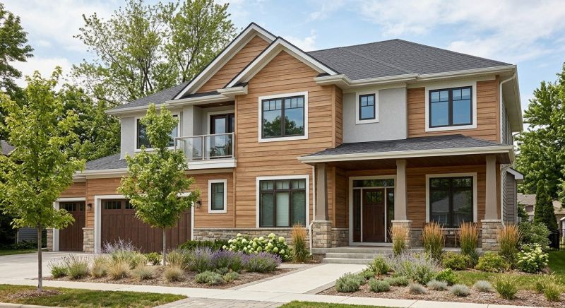 Faux Wood Siding Installation in Pittsfield, NH