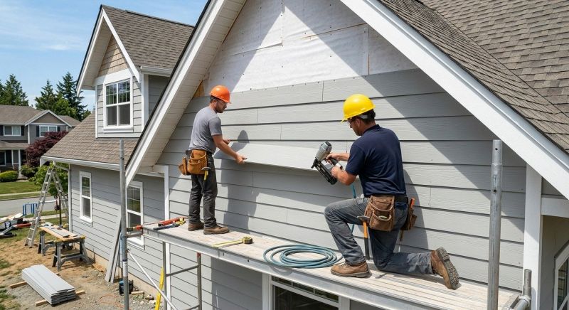 Fiber Cement Installation in Pelham, NH