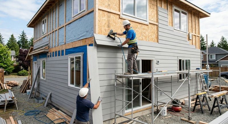 Fiber Cement Installation in Rye, NH