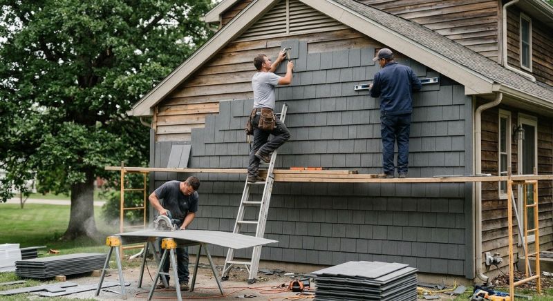Fiber Siding Installation in Dover, NH