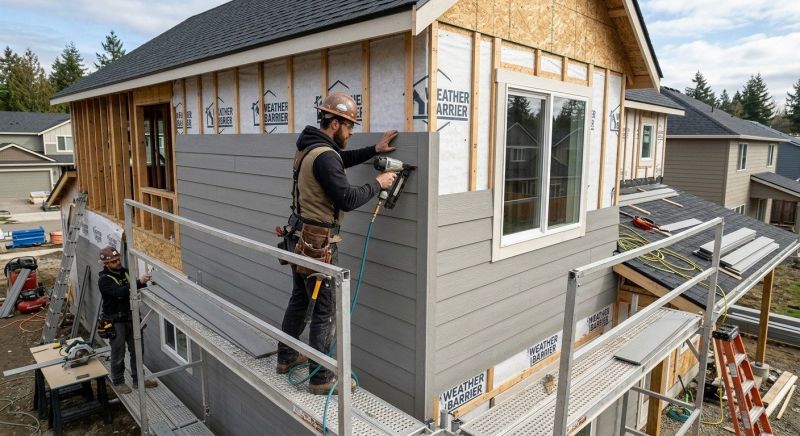 Fiber Siding Installation in Litchfield, NH