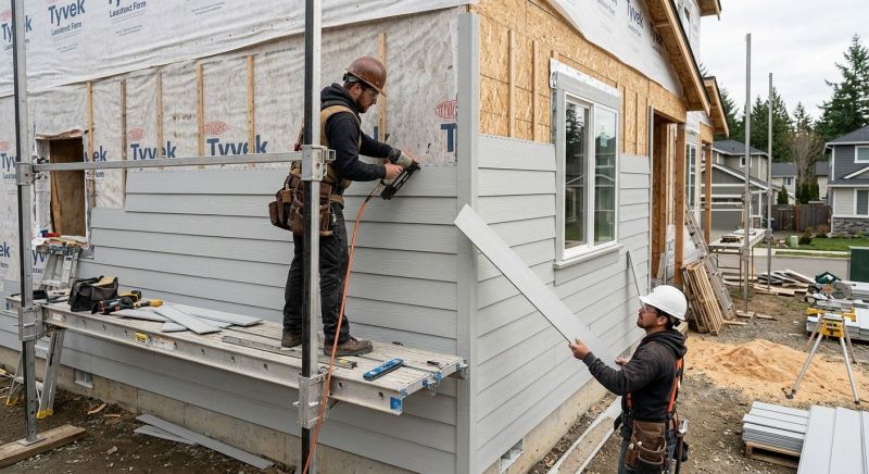 Fiber Siding Installation in Manchester, NH