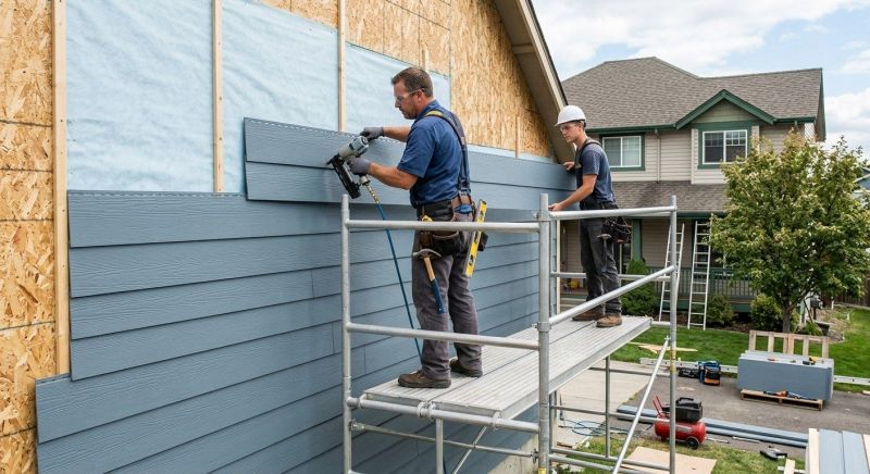 Fiber Siding Installation in Plaistow, NH