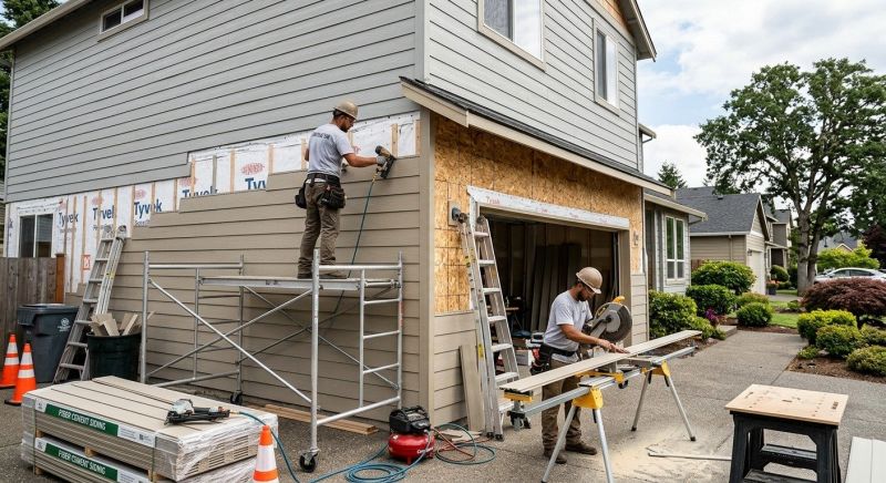 Fiber Siding Installation in Rochester, NH