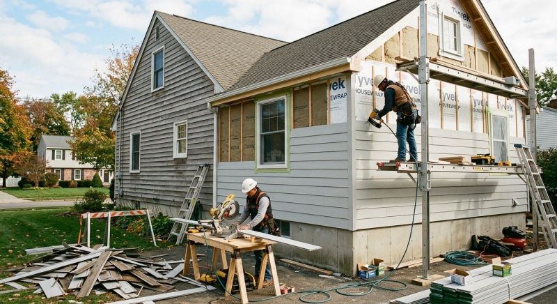 Fiberboard Siding Installation in Epping, NH