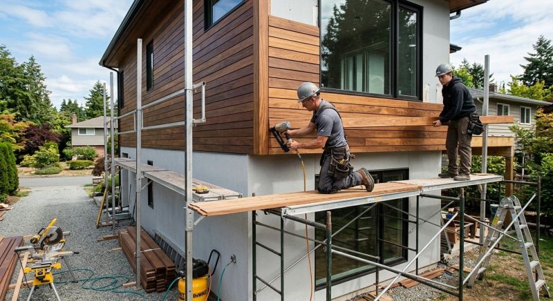 Hardwood Siding Installation in Exeter, NH