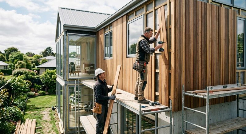 Hardwood Siding Installation in Pelham, NH