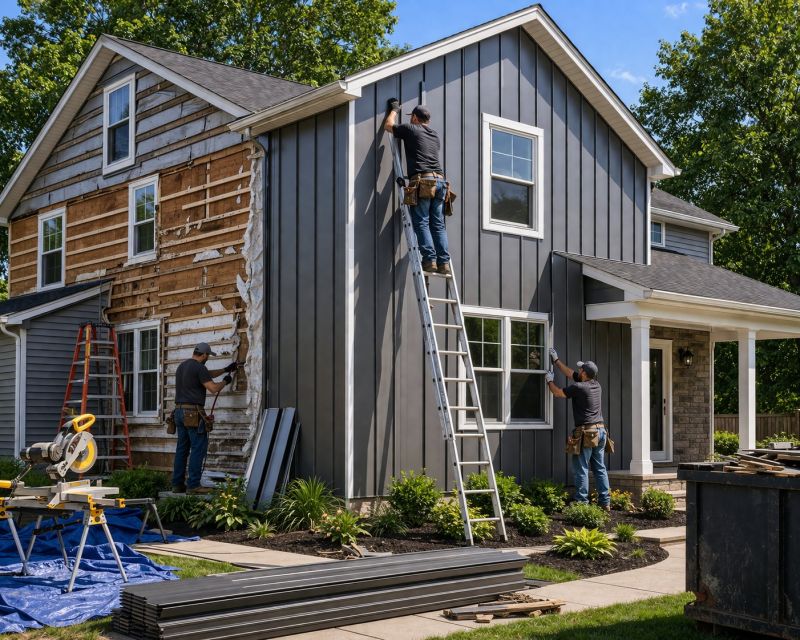 House Siding Installation in Haverhill, MA