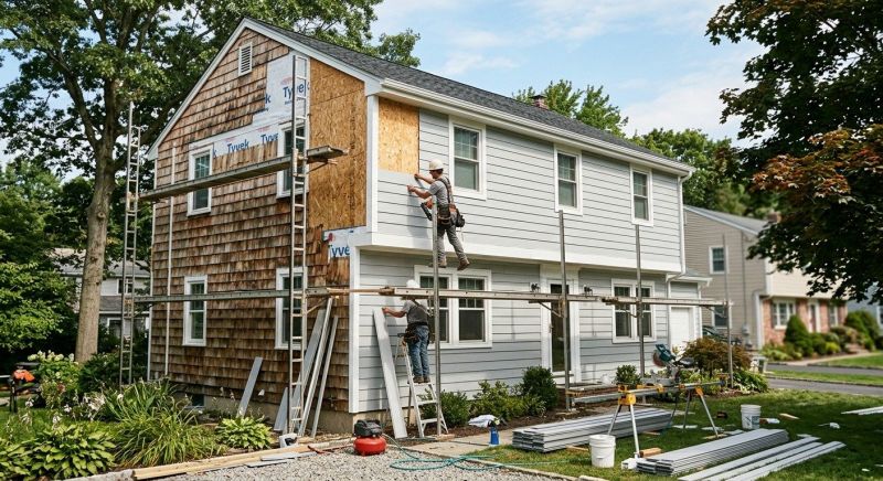 House Siding Installation in Raymond, NH