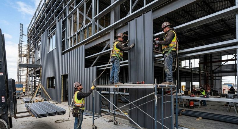 Metal Cladding Installation in Epping, NH