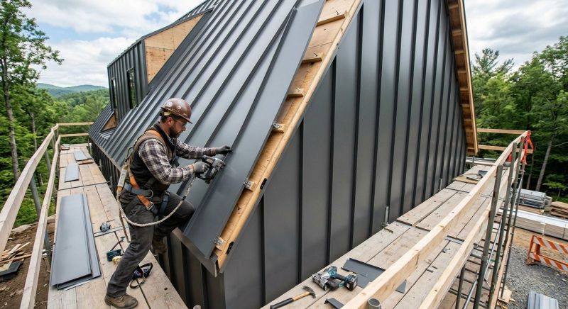 Metal Siding Installation in Plaistow, NH