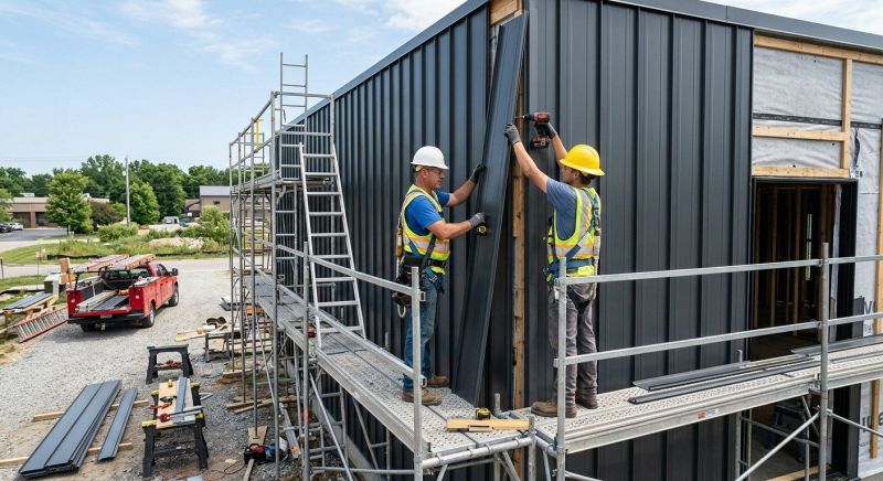 Metal Siding Installation in Rowley, MA