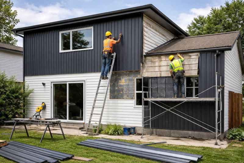 Metal Siding Replacement in Georgetown, MA