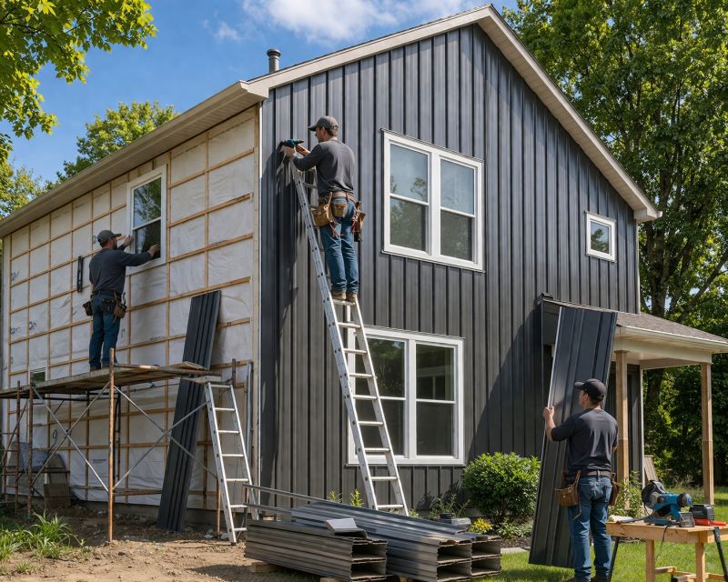 Metal Siding Replacement in North Hampton, NH