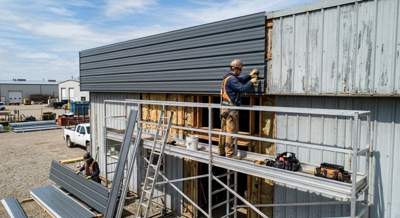 Metal Siding Replacement in Rowley, MA
