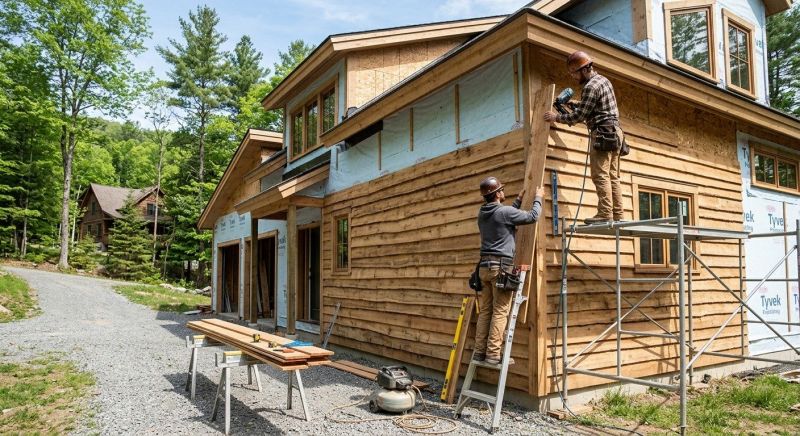 Rustic Siding Installation in Epping, NH