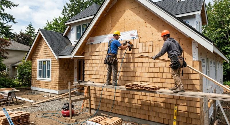 Shake Siding Installation in Hampton, NH