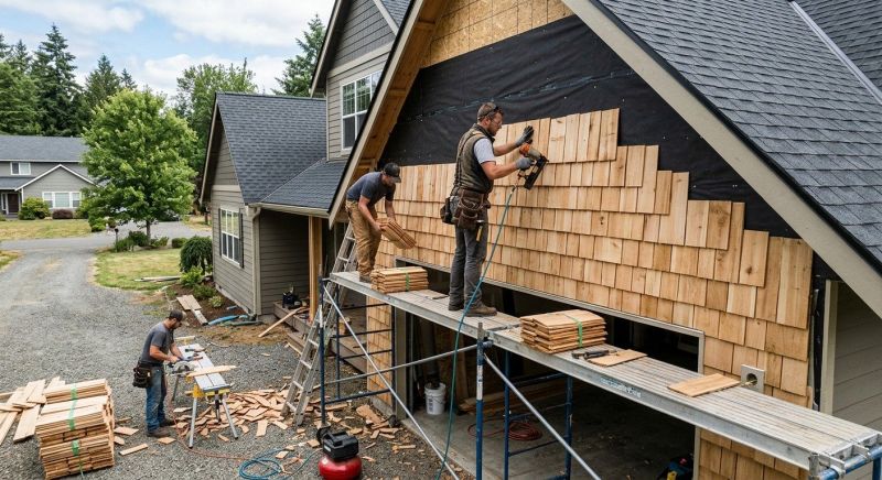 Shake Siding Installation in Epping, NH