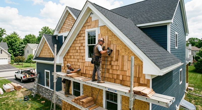 Shake Siding Installation in York, ME