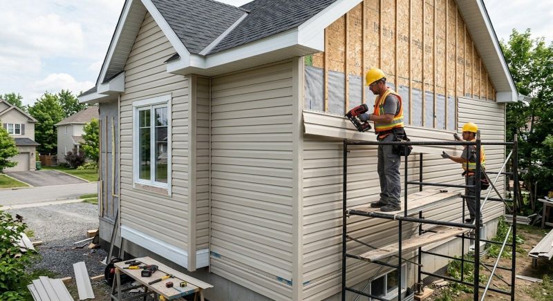 Synthetic Siding Installation in Epping, NH