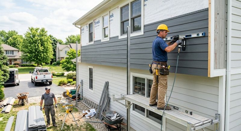 Synthetic Siding Installation in Epping, NH