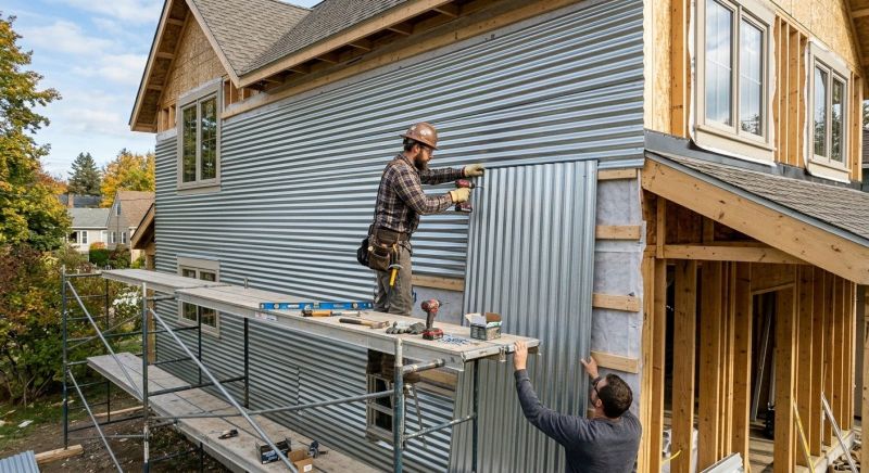 Tin Siding Installation in Epping, NH