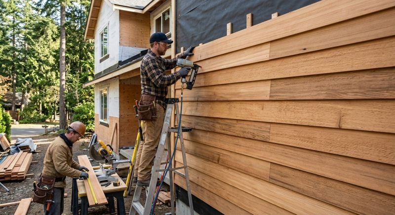 Wood Barn Siding Installation in Epping, NH