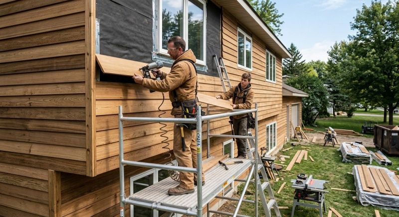 Wood Barn Siding Installation in Epping, NH