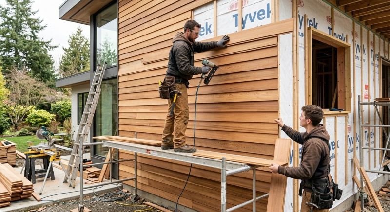 Wood Cladding Installation in Rockingham County, NH