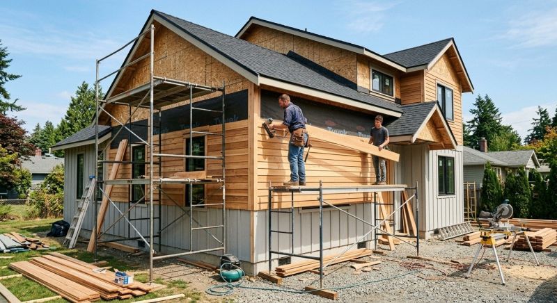 Wood Siding Installation in Hampton, NH