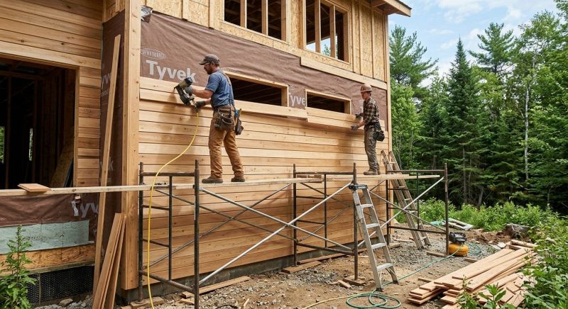 Wood Siding Installation in Plaistow, NH