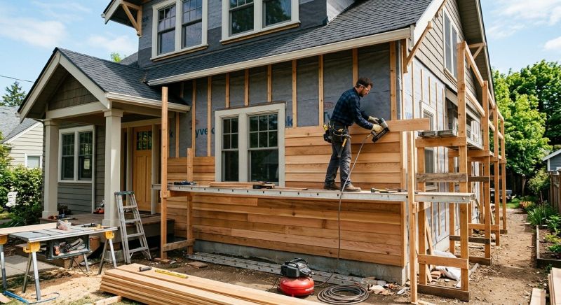 Wood Siding Replacement in Dover, NH